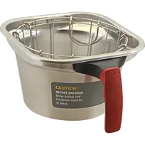 product of AllPoints 2762073 Brew Basket Handle, 9" Sqx5"D, Red magnetic