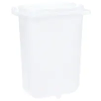 product of AllPoints 321791 Fountain Jar - 3.5qt 10" Deep White Server #82557, NSF Ice Cream Topping Rail Part