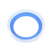 product of AllPoints 321296 Plunger Seal - 7/8" OD Blue Neoprene O‑Ring with Clear Plastic Seal