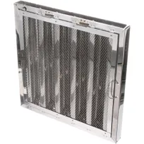 product of AllPoints 8014163 Exhaust Hood Filter - Steel Baffle, 20" H x 20" W x 2" D, Spark Arrestor, Bottom Bracket
