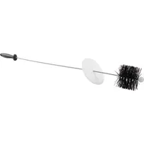 product of AllPoints 83166 Floor Drain Brush, 36", 4" Head, Flex Wire, Splash Guard, Grip, Bristles, Black