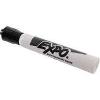 product of AllPoints 1391056 Expo2 Dry-Erase Marker, Chisel Tip, Black, Non‑Toxic, for Food Service Use