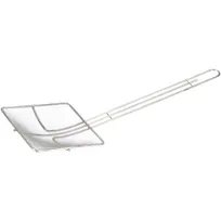 product of AllPoints 75699 Skimmer – 7" Square Mesh Basket, 14" Handle, 21" Length, Stainless Steel