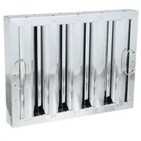product of AllPoints 8014138 Exhaust Hood Filter - 12" H x 16" W x 2" D Baffle Stainless Steel Kitchen Filter