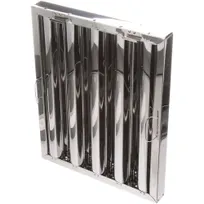 product of AllPoints 8014155 Exhaust Hood Filter - Grease Filter, Steel, 20" H x 16" W x 2" Thick, UL, Bracket Hook
