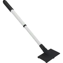 product of AllPoints 83335 Griddle Pad Holder, 4-3/4" x 2-7/8", 18" Handle with Black Grip, 400°F