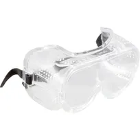product of AllPoints 8405136 Safety Goggles, Clear Anti‑Fog Polycarbonate Lens, Elastic Strap, 2" Width