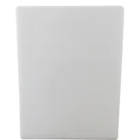 product of AllPoints 86102 Plastic Cutting Board - 15" x 20" x 0.5" White Non‑Skid, Non‑Absorbent Grade