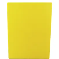product of AllPoints 86142 Plastic Cutting Board - 18" x 24" x 0.5" Yellow Non‑Skid, Non‑Absorbent Plastic