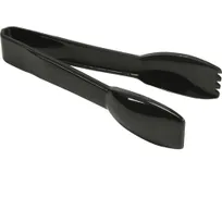 product of AllPoints CFS460603 - 6" Black Plastic Serving Tongs, Carlisle Design, Durable Kitchen Utensil