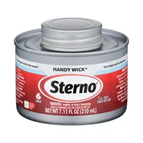 product of Sterno 10368 Chafing Dish Fuel, 6-Hour Twist Cap Wick, UL-Validated, Made In USA, 24/Case