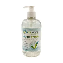 product of Sterno 20794 Hand Sanitizer, 16 oz., 70% Ethyl Alcohol, Locking Pump, USDA Biobased - 8/Case