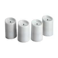 product of Sterno 60336 All-In-One 2" Votive Flameless Candle, 4-Piece LED Set, 21 Color Modes - 1/Case