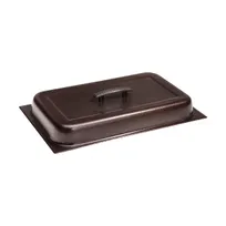 product of Sterno 70112 Dome Cover - Rectangular Steel Chafing Dish Cover with Copper Vein Finish