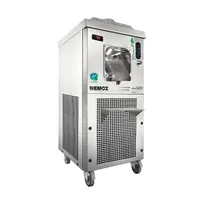 product of Eurodib GELATO12KST Nemox 12 kg/hr Gelato Display Freezer, Steel, 120 V R290, Front Extraction, Casters