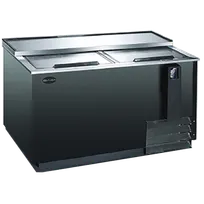 product of SABA SBC-65B Bottle Cooler - 64-1/2" Wide Two-Section Bar Cooler, Holds 22/32 Cases, R134a