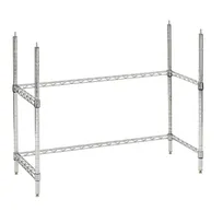 product of Metro HS-1842LEGKIT-3F - 3-Sided Chrome-Plated Leg Kit for Metro2Go Hot Stations, Sold Per Karat