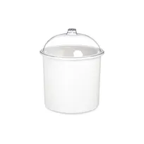 product of Steelite MGSADDPL2001 Ice Cream Counter - Oval Mogogo Cart with Crock & Lid, 48" Length, Case Pack
