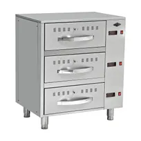 product of EMPERO EMP.EI.03-USA 3 Drawer Freestanding Drawer Warmer - Digital Control, 1500W, 110V