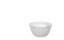 product of Ardacam 5313-2 Clear Glass Sea Urchin Serving Bowl, 3.35" Width, 3.4 oz Capacity, White Glass Finish