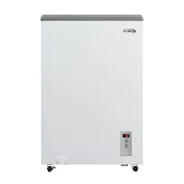 product of Koolmore KM-ICD-37C Ice Cream Dipping Cabinet, 3.4 cu ft, 18" Wide Flip‑Top, White Exterior,0.1 HP 115V