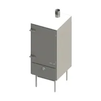 product of Jade JCBBQ-30 30" Floor Model Chinese Bar-B-Que Oven / Pork Roaster/Smoker, Gas - 50,000BTU
