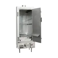 product of Town SM-24-R-SS-N 24" Masterrange Smokehouse with Natural Gas, Right Hinged Door - 45,000 BTU