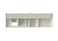 product of Krowne BB-LEON-S81 Sink Combo Underbar Ice Bin/Cocktail Station