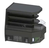 product of Hydra-Kool HKMI-60-EC-S Open Refrigerated Display Merchandiser