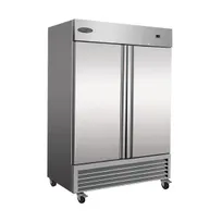 product of Serv-Ware RR2-HC-T 54" 2 Solid Door Reach-In Refrigerator, Stainless Steel, 49 cu. ft. , 1/4 HP