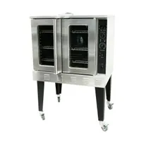 Serv-Ware SGCO-1 Single Deck Full Size Gas Convection Oven w/ Standard Depth, 54.000 BTU