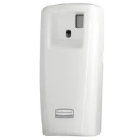 product of Rubbermaid 1793535 TC Microburst 9000 LCD Aerosol Dispenser, 3.7" x 4.3" x 9.5" White Powered, Gauge