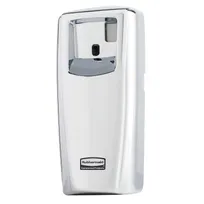 product of Rubbermaid 1793536 TC Microburst 9000 Aerosol Dispenser Chrome Battery Powered 3.7"W x 4.3"D x 9.5"H