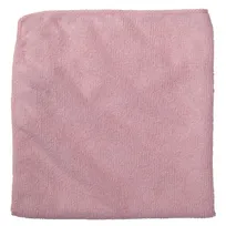 product of Rubbermaid 1820581 Microfiber Cleaning Cloth, 16"x16", Light Duty Commercial, Bleach Safe, Pink