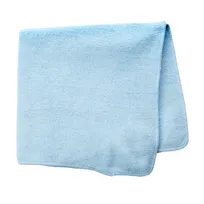 product of Rubbermaid 1820583 Microfiber Cleaning Cloth, 16" x 16", Light Duty Commercial, Bleach Safe, Blue