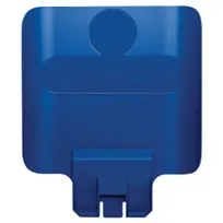 product of Rubbermaid 2007909 Slim Jim Billboard, 11-3/4" W x 1-3/4" D x 14-1/4" H, Blue Fits 23-Gallon Station
