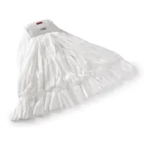 product of Rubbermaid 2025507 Wet Mop Head, 5" White Rayon/Polyester Blend, 24-Count, High Absorbency