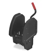 product of Rubbermaid 2064994 WaveBrake Wringer, 16-32 oz Mop Capacity, Down-Press, Plastic Black, Made in USA