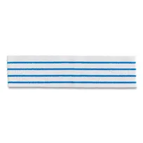 product of Rubbermaid 2134282 Pad, 19" Blue, 18" Stripe, Fits Hygen 17" Quick-Connect Frame - 1/Case