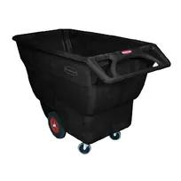 product of Rubbermaid FG101300BLA Mobile Tilt Truck, 3/4 cu yd (≈800 lb) Structural Foam, Duty, Black Finish