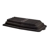 product of Rubbermaid FG102800BLA Tilt Truck Lid, Cover for 3/4 cu yd Trucks, Fits FG101100/FG101300, Black, USA