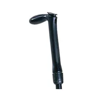 product of Rubbermaid FG253400BLA Lobby Pro Upright Dust Pan, 6" Adjustable Handle Grip, Black, Made in USA