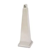 product of Rubbermaid FG257088BEIG Smoke Waste Collector, 12" Square x 39.4" High, Beige Canister, FM Approved