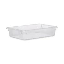 product of Rubbermaid FG330800CLR - 8.5-Gallon Polycarbonate Food Box, 26" x 18" x 6", NSF Certified - 1/Each
