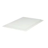 product of Rubbermaid FG351000WHT White Polyethylene Lid for #3504 #3507 #3509 Food Storage NSF Certified USA