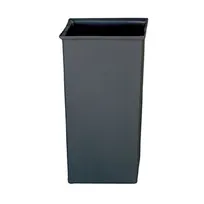 product of Rubbermaid FG356600GRAY Trash Can, 24-2/3 Gal Rigid Liner, Gray Plastic, 16-1/4" W x 28-1/2" H, USA