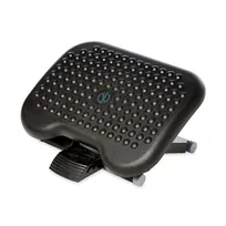 product of Rubbermaid FG4653 Footrest, tilting, adjustable height