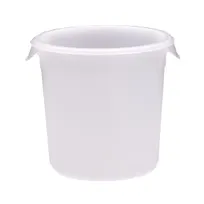 product of Rubbermaid FG572400WHT 8-Quart Storage Container, 10" Dia x 10-5/8" H, Polyethylene, -20°F to 212°F