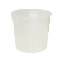 product of Rubbermaid FG572724CLR 18-Quart, 13-1/8" Dia x 11-7/8" H Clear PP Handles NSF Certified Made in USA