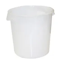 product of Rubbermaid FG572800WHT 22-Quart Round Container, 13-1/8" Dia x 14" H, White Poly, -20°F-212°F, USA Made
